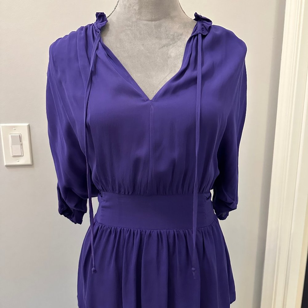BCBG Purple Blouse
